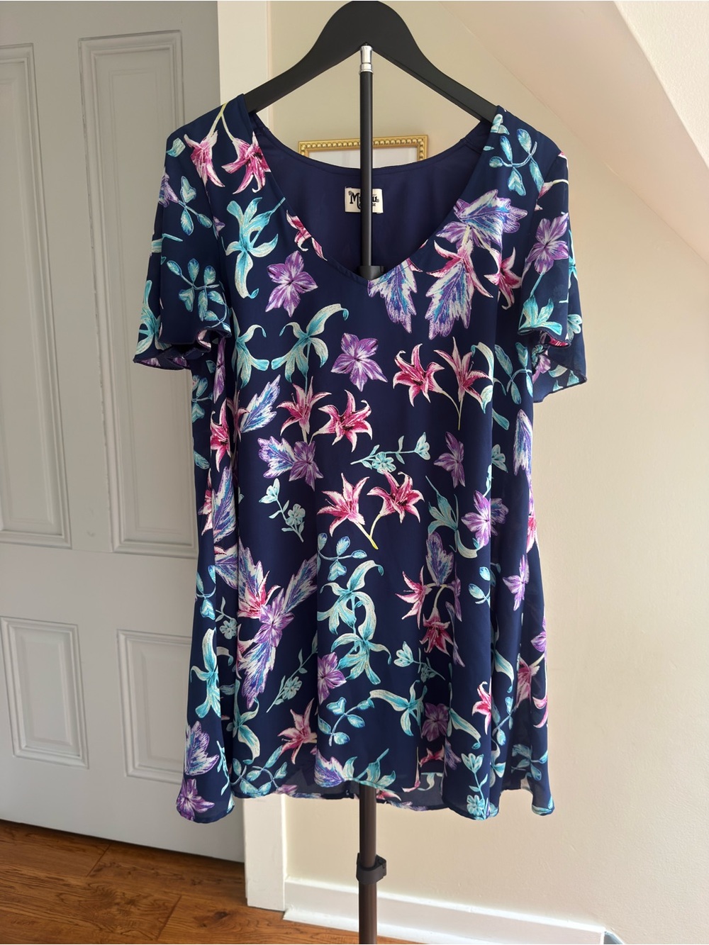 Show Me Your Mumu Navy Dress Top